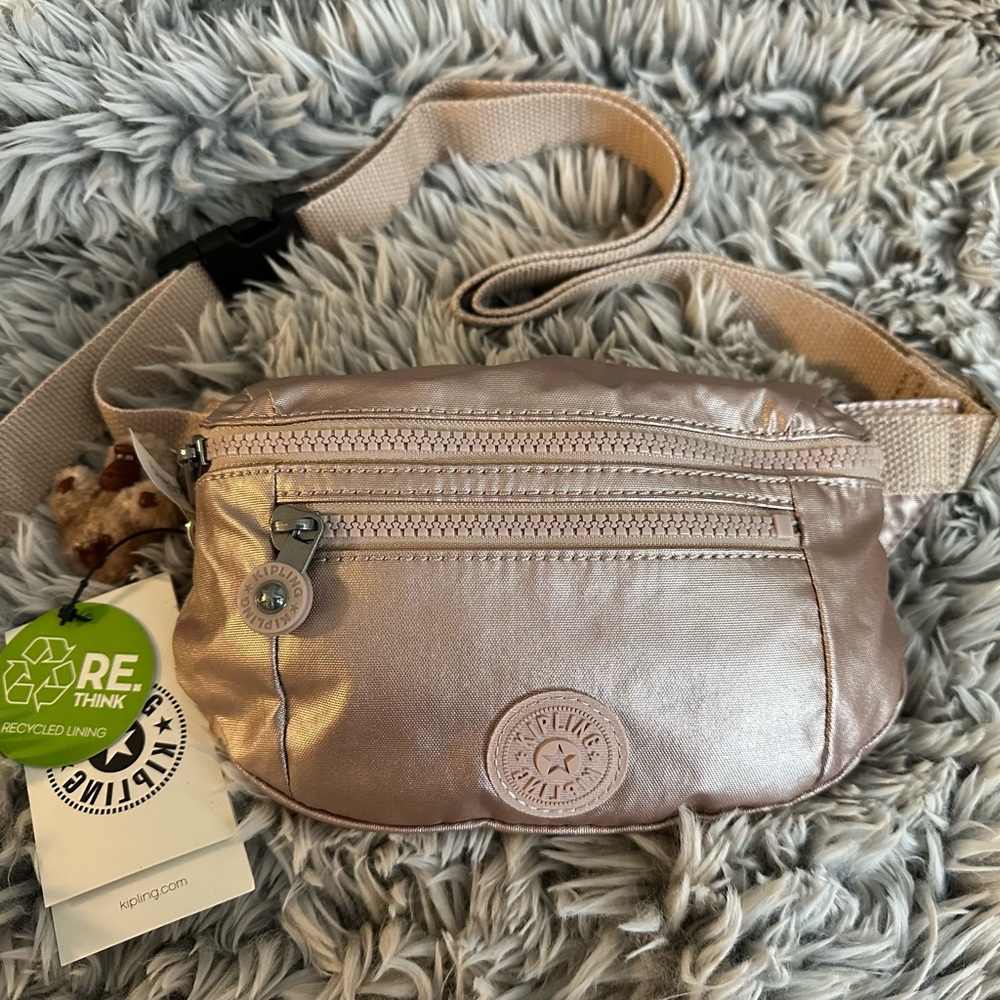 Kipling Nicolle Waist Pack in Quartz Metallic